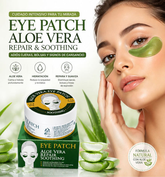 Parches Premium Anti Ojeras con Aloe Vera | 60 Unidades